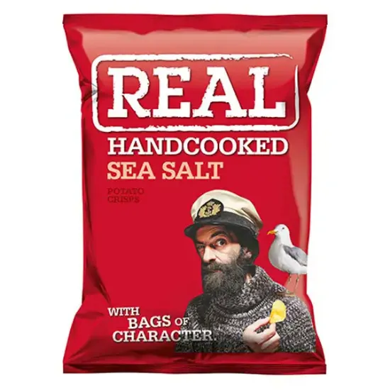 Hand Cooked Sea Salt Flavour Crisps (a1072p2)