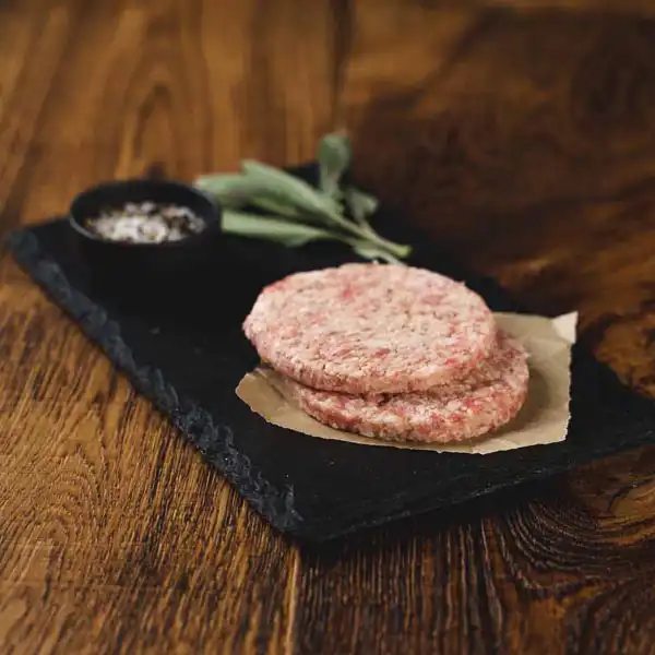 Pork - Sausage Meat Patties, Avg. 2oz (bp4520p5)