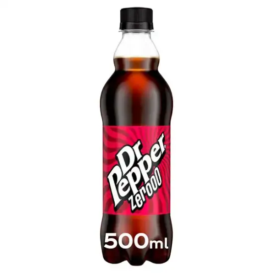 Dr Pepper Zero Bottles (a8555p2)