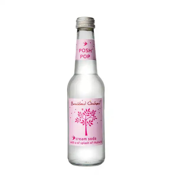 Cream Soda with a splash of Rhubarb Bottles (a8418p2)