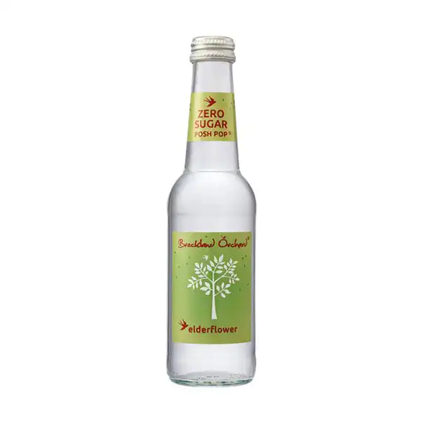 Posh Pop Zero Sugar Elderflower Bottles (a8380p2)