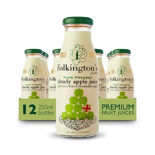 Folkington’s Cloudy Apple Juice Glass Bottles (a93504p2)