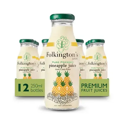 Folkington’s Pineapple Juice Bottles ()