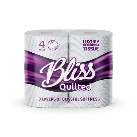 Triple Quilted Luxury Toilet Roll 3 Ply (c8545p2)