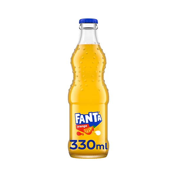 Fanta Orange Glass Bottles (a8523p2)