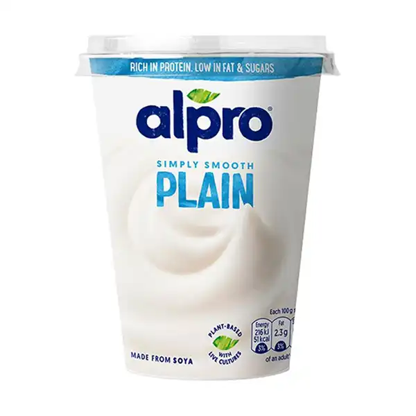 Plain Plant Based Yoghurt (z6127p2)