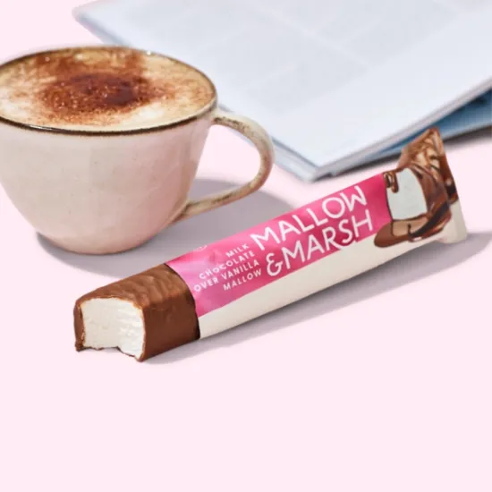 Vanilla & Milk Chocolate Marshmallow Bar (ag0034p1)