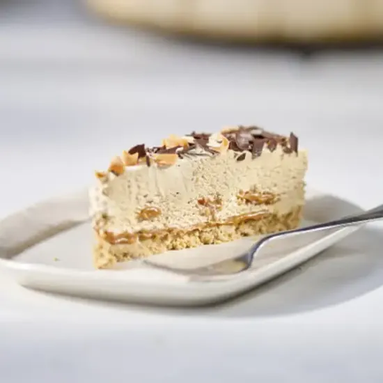 Brown Sugar & Smoked Salted Caramel Cheesecake (74083p1)