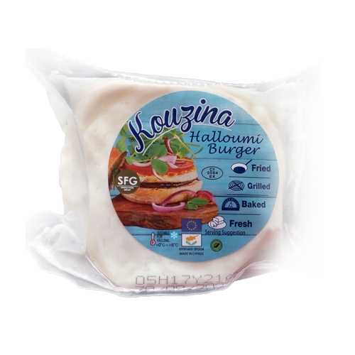 Halloumi Cheese Burger Slices (z32668p2)