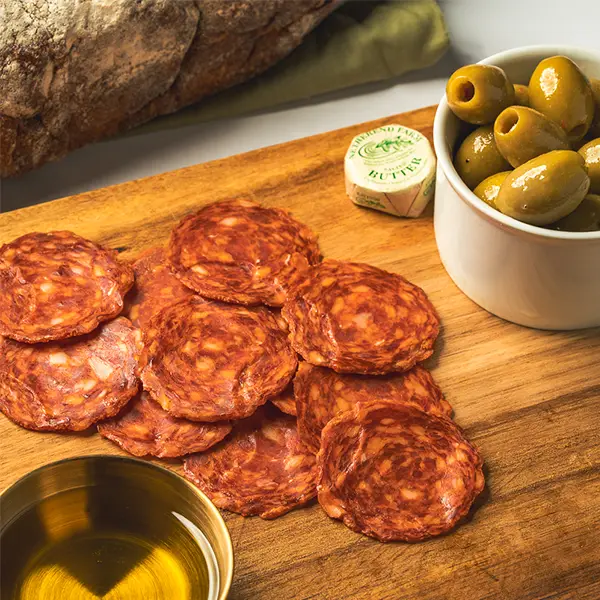 Sliced Sweet Smoked Paprika Chorizo Salami (z0998p1)