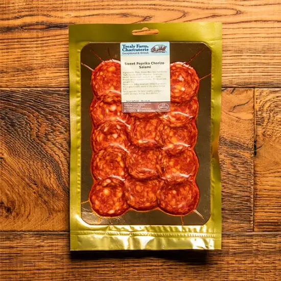Sliced Sweet Smoked Paprika Chorizo Salami (z0998p2)
