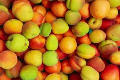 apples and avocados and peaches 