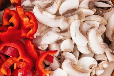 Mushrooms & Peppers