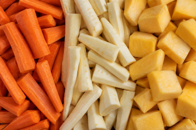 Fresh Produce /Prepared Vegetables /Root Vegetables 