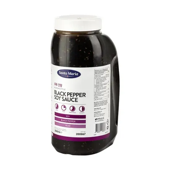 Korean Style Black Pepper Soy Sauce (a2950p2)