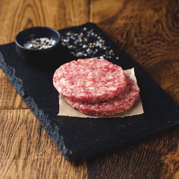 Classic British Beef Burger - Avg. 2oz (bb4500p5)