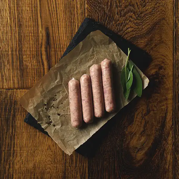 Chipolata Sausage-Premium Lincolnshire, Avg.40g, Trays of 25 (bp5526p5)