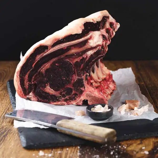 British Beef Himalayan Salt Dry Aged Rib Whole Joint - Avg. 7-9kg (besb2cp5)