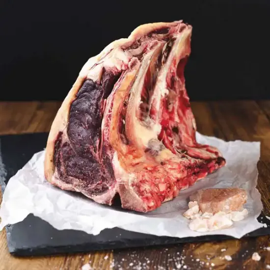 British Beef Himalayan Salt Dry Aged Sirloin - Half Joint, 5.5kg+ (bb0211p2)