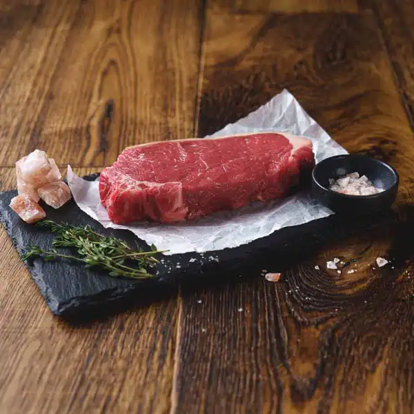 British Beef Himalayan Salt Dry Aged Sirloin Steak – Avg. 10oz Each (bb0202p5)