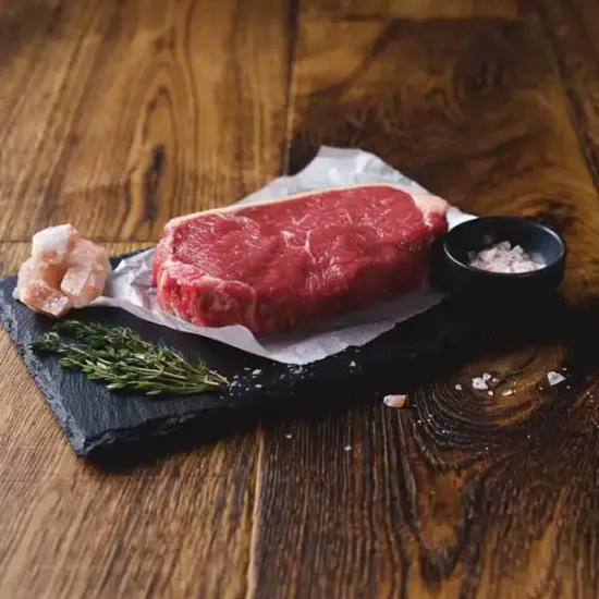 British Beef Himalayan Salt Dry Aged Sirloin Steak – Avg. 12oz Each (bb0203p5)