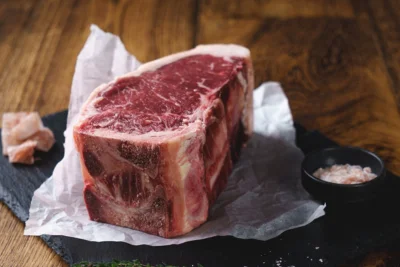 British Beef Himalayan Salt Dry Aged Sirloin Steak - Sharing, Avg. 800g
