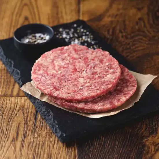 Classic British Beef Burger - Avg. 4oz (bb4503p5)