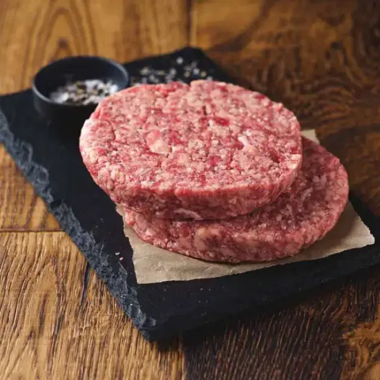 Classic British Beef Burger - Avg. 8oz (bb4505p5)