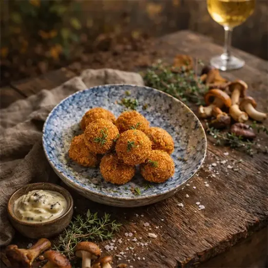Truffle & Wild Mushroom Arancini (0645p1)