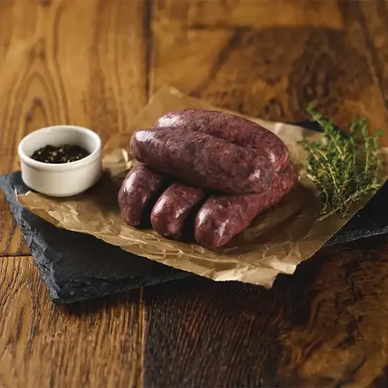 Venison & Red Wine Sausages (bp5508p2)