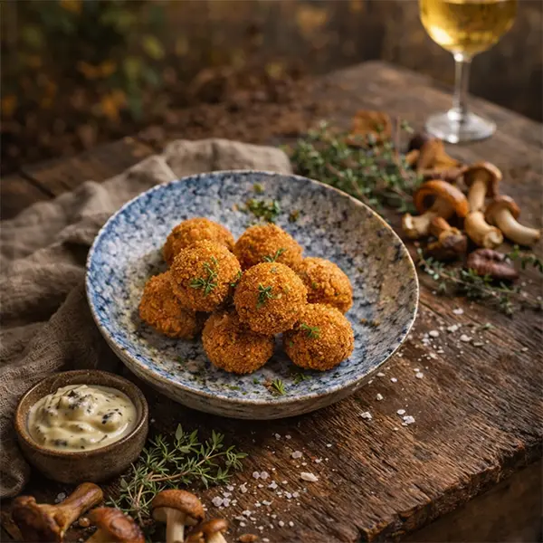 Truffle & Wild Mushroom Arancini (0645p1)