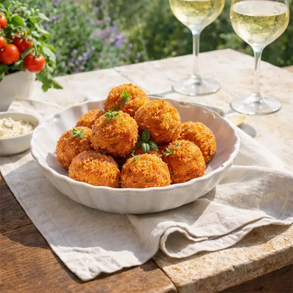 Tomato & Mozzarella Arancini (0646p1)