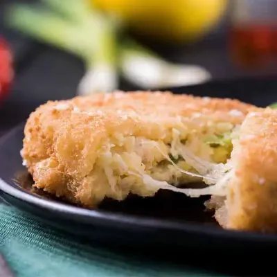 Gluten Free Smoked Haddock & Mozzarella Fishcake ()