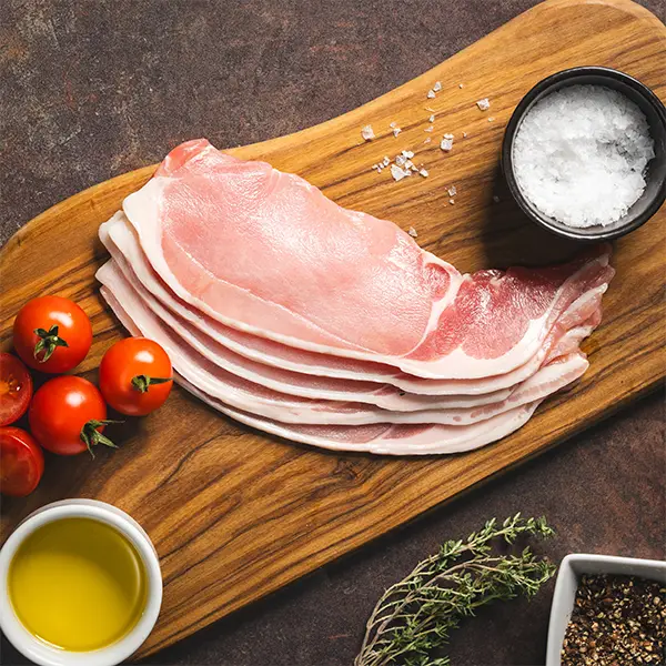 Unsmoked Dry Cure Back Bacon (z0714p1)