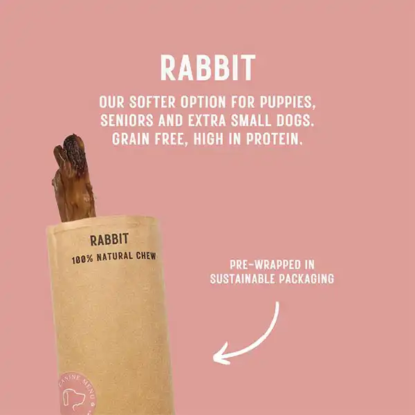 Rabbit Dog Chews (ad104p1)