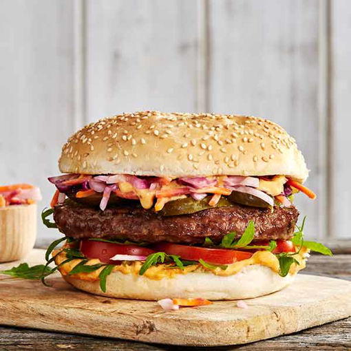 Picture of 100% Beefburgers (8oz.) (24x227g)