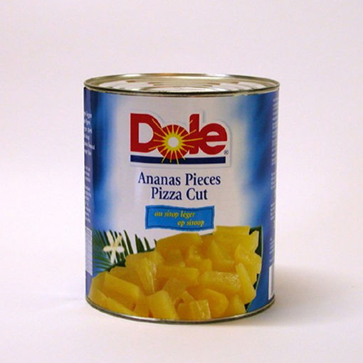 Picture of Pineapple Pieces (Pizza Cut) in Syrup (6x3kg)