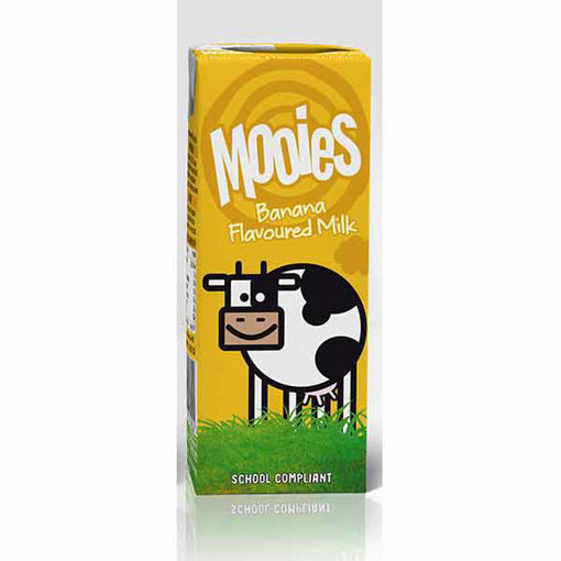 Picture of Mooies Banana Flavoured Milk (27x200ml)
