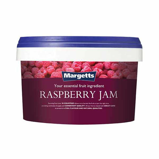 Picture of Margetts Raspberry Jam (4x3kg)