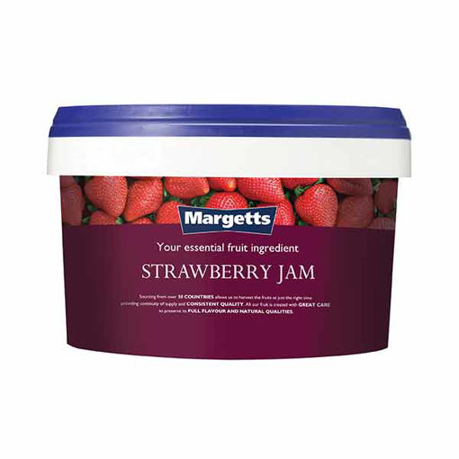 Picture of Margetts Strawberry Jam (4x3kg)