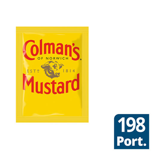 Picture of Colmans English Mustard Sachets (198x7ml)