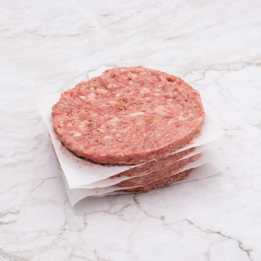 Picture of Burgers - Caramelised Onion & Black Pepper Beefburgers 5oz (50x141g)
