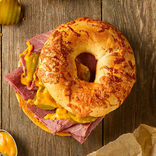 Picture of Cheese & Jalapeno Bagels (24x115g)
