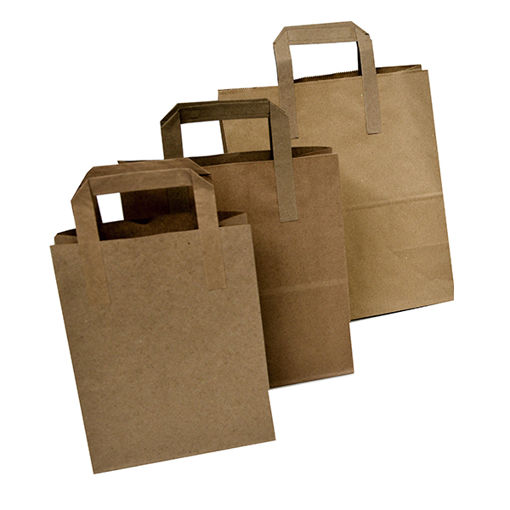 Picture of Small Kraft Paper Carriers (250)