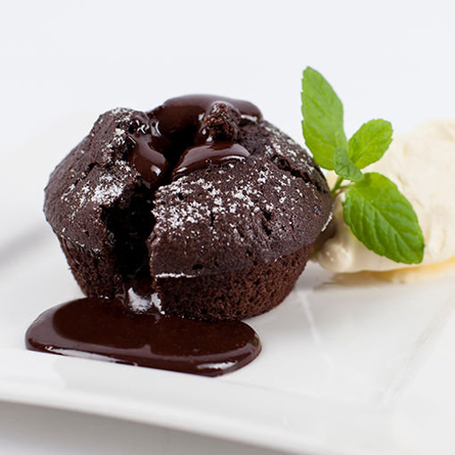 Picture of Individual Gooey Belgian Chocolate Pudding (12)