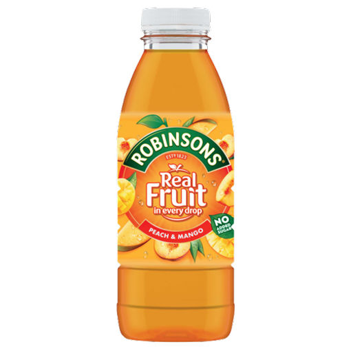 Picture of Robinsons Ready to Drink Peach & Mango (24x500ml)