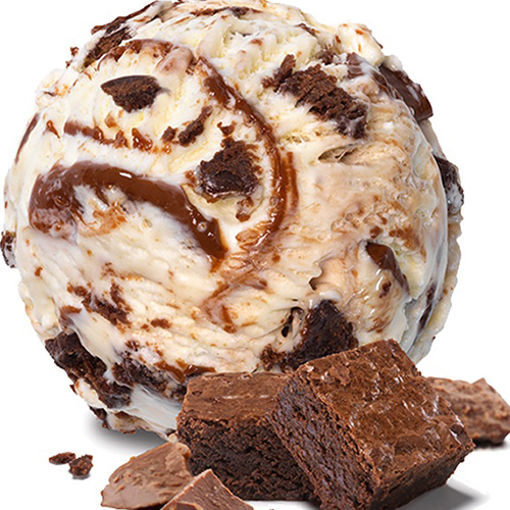 Picture of Vanilla Brownie Ice Cream (2x2.4L)