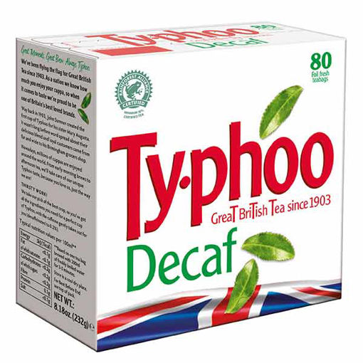 Picture of Typhoo Decaff Tea Bags (6x80)