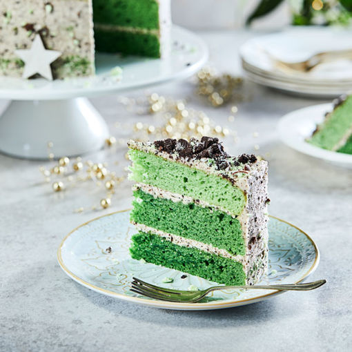 Picture of Oreo Mint Ombre Cake (16ptn)