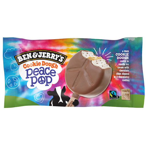 Picture of Ben & Jerry's Cookie Dough Peace Pop (20x80ml)